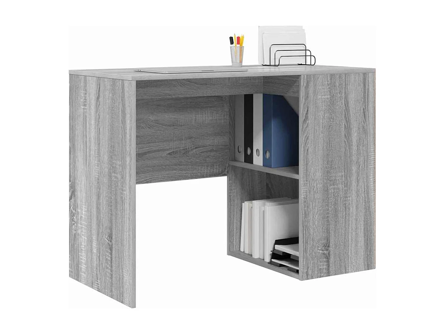Bureau Gris Sonoma 102 x 50 x 75 cm Bois d'ingénierie