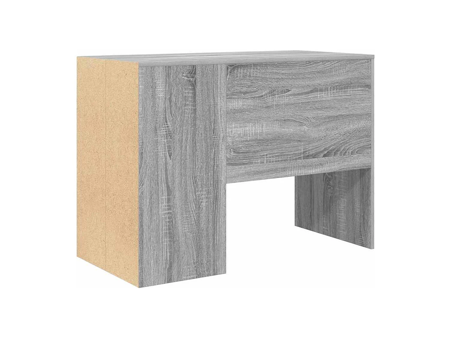 Bureau Gris Sonoma 102 x 50 x 75 cm Bois d'ingénierie