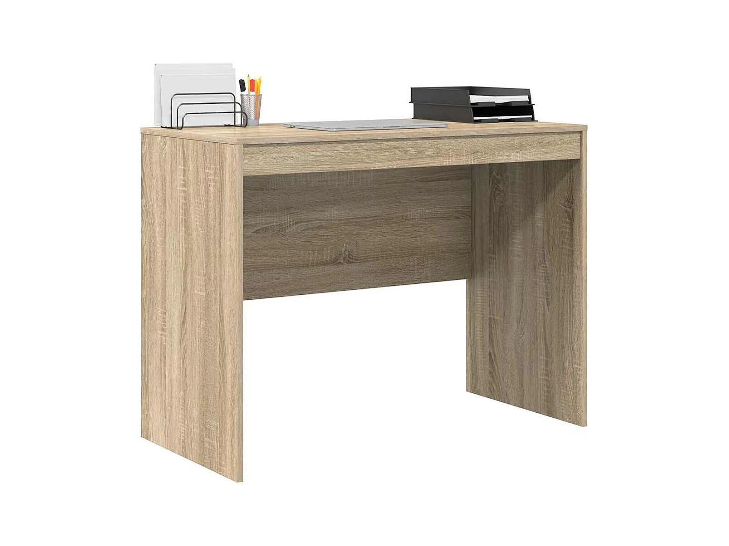 Bureau Chêne sonoma 100 x 50 x 76 cm Bois d'ingénierie