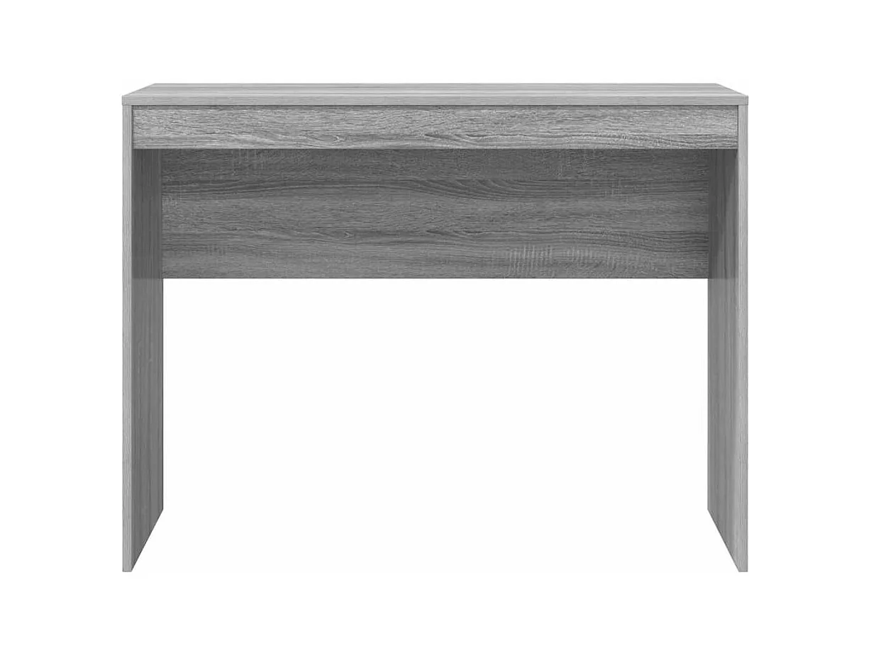 Bureau Sonoma gris 100 x 40 x 76 cm Bois d'ingénierie