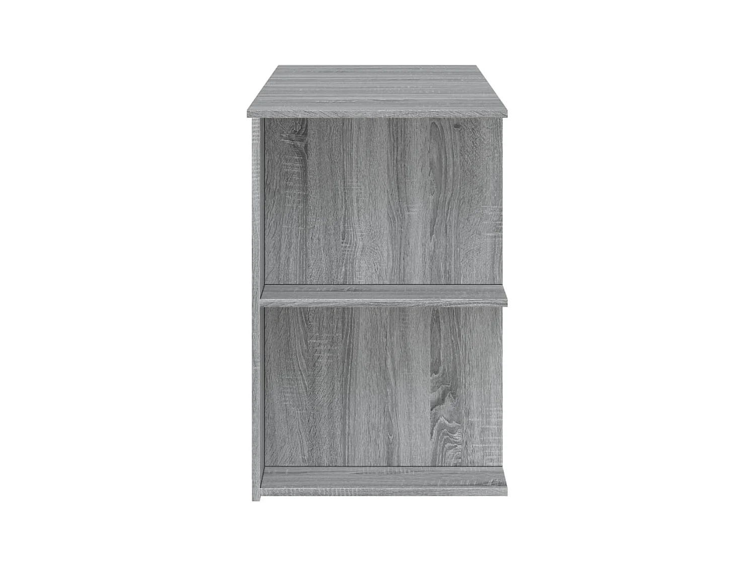 Sonoma grijs bureau 140x50x75 cm bewerkt hout