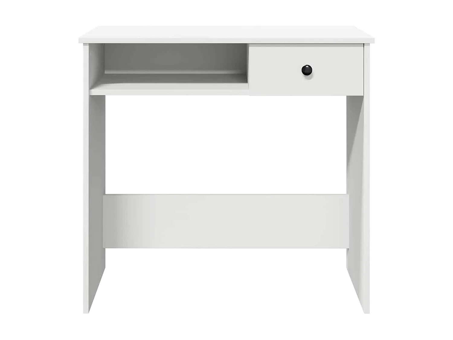 Bureau Blanc 80x40x75 cm Bois d'ingénierie