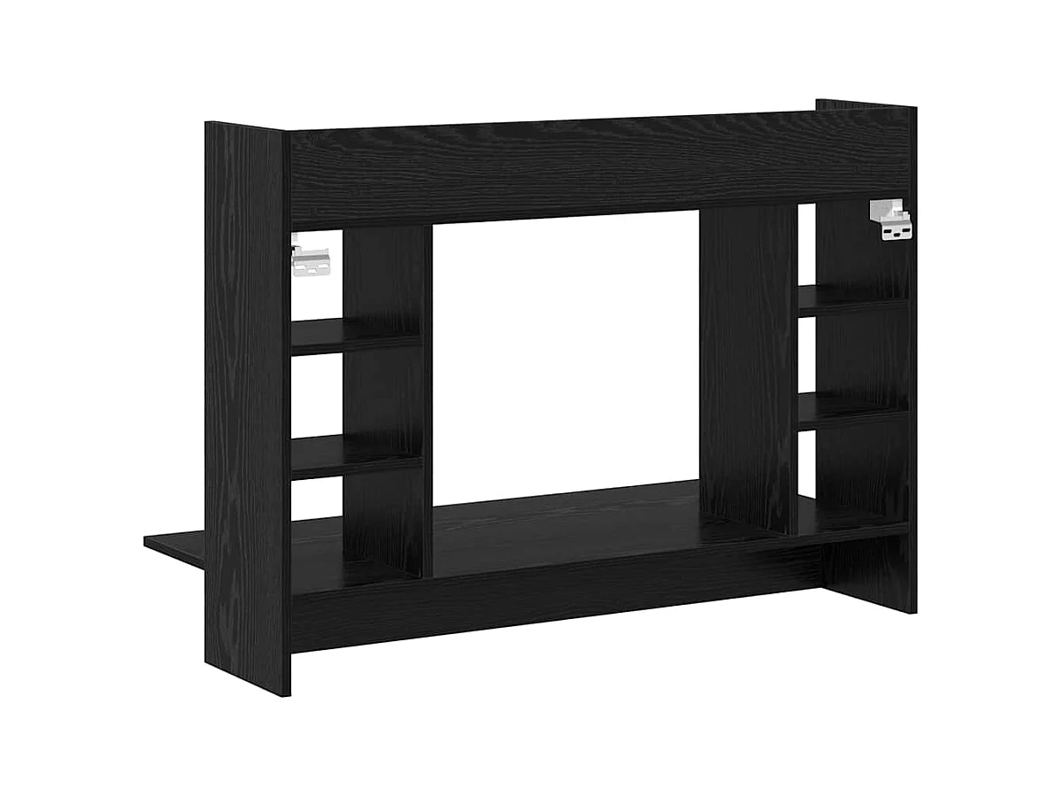 Bureau mural Chêne noir 105 x 48 x 75 cm Bois d'ingénierie