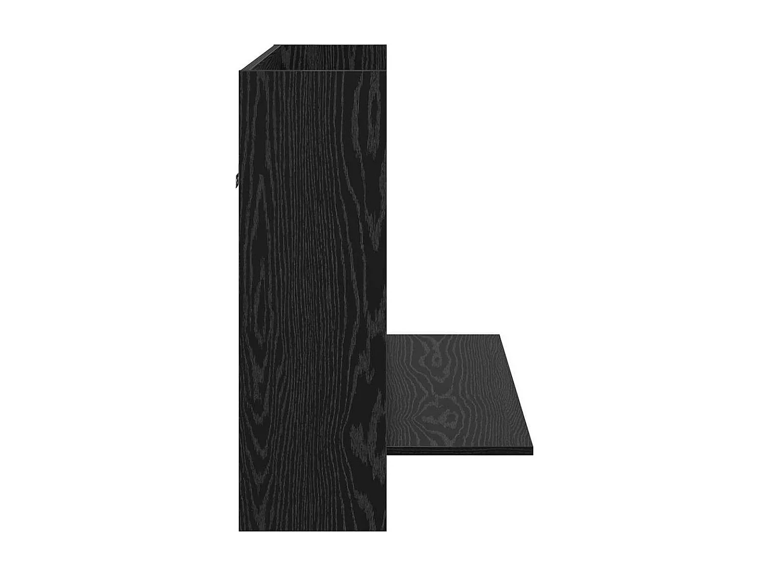 Bureau mural Chêne noir 105 x 48 x 75 cm Bois d'ingénierie