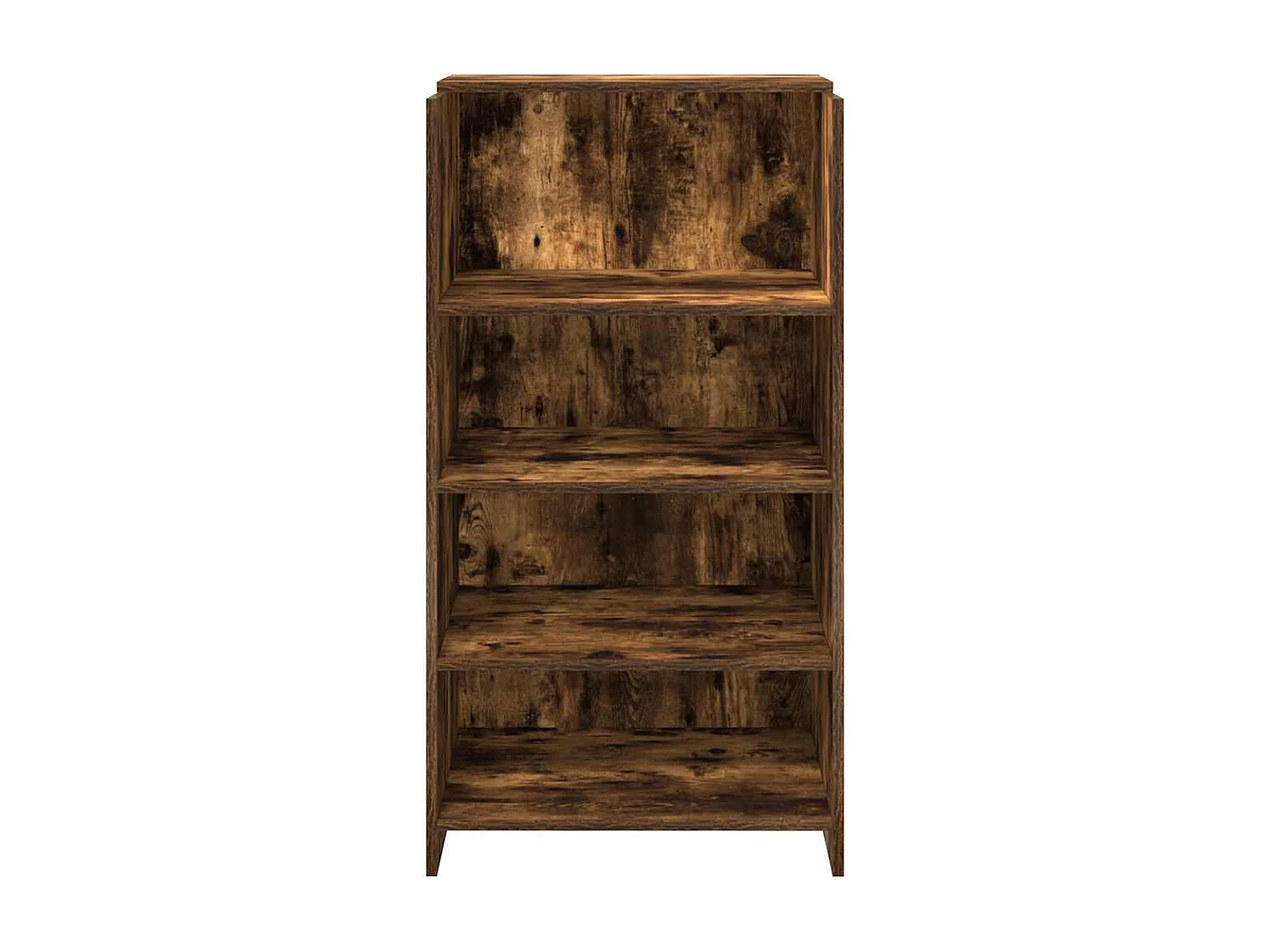 Bureau de réception chêne fumé 55x50x103,5 cm bois d'ingénierie