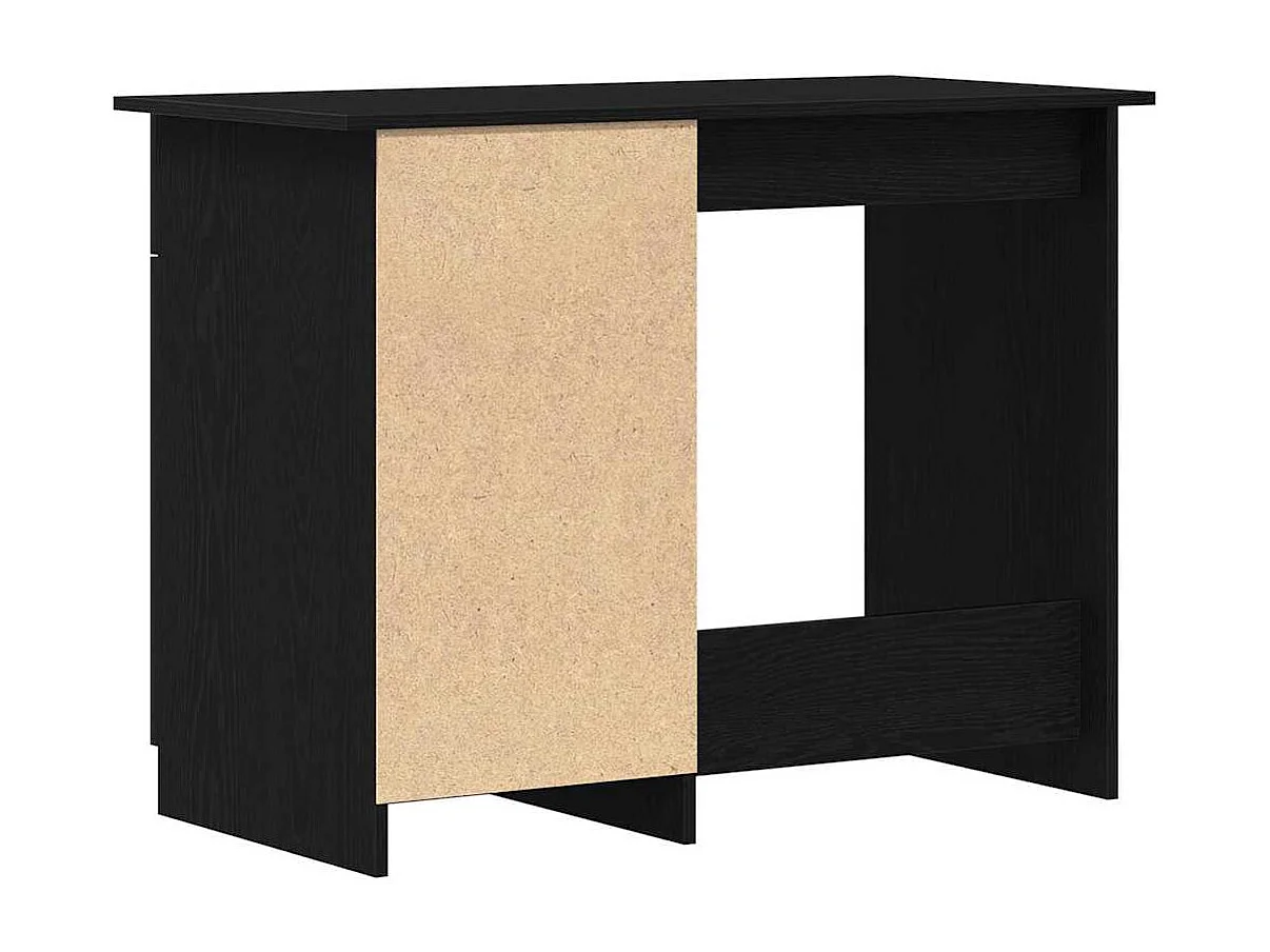 Bureau Chêne noir 100 x 50 x 76 cm Bois d'ingénierie