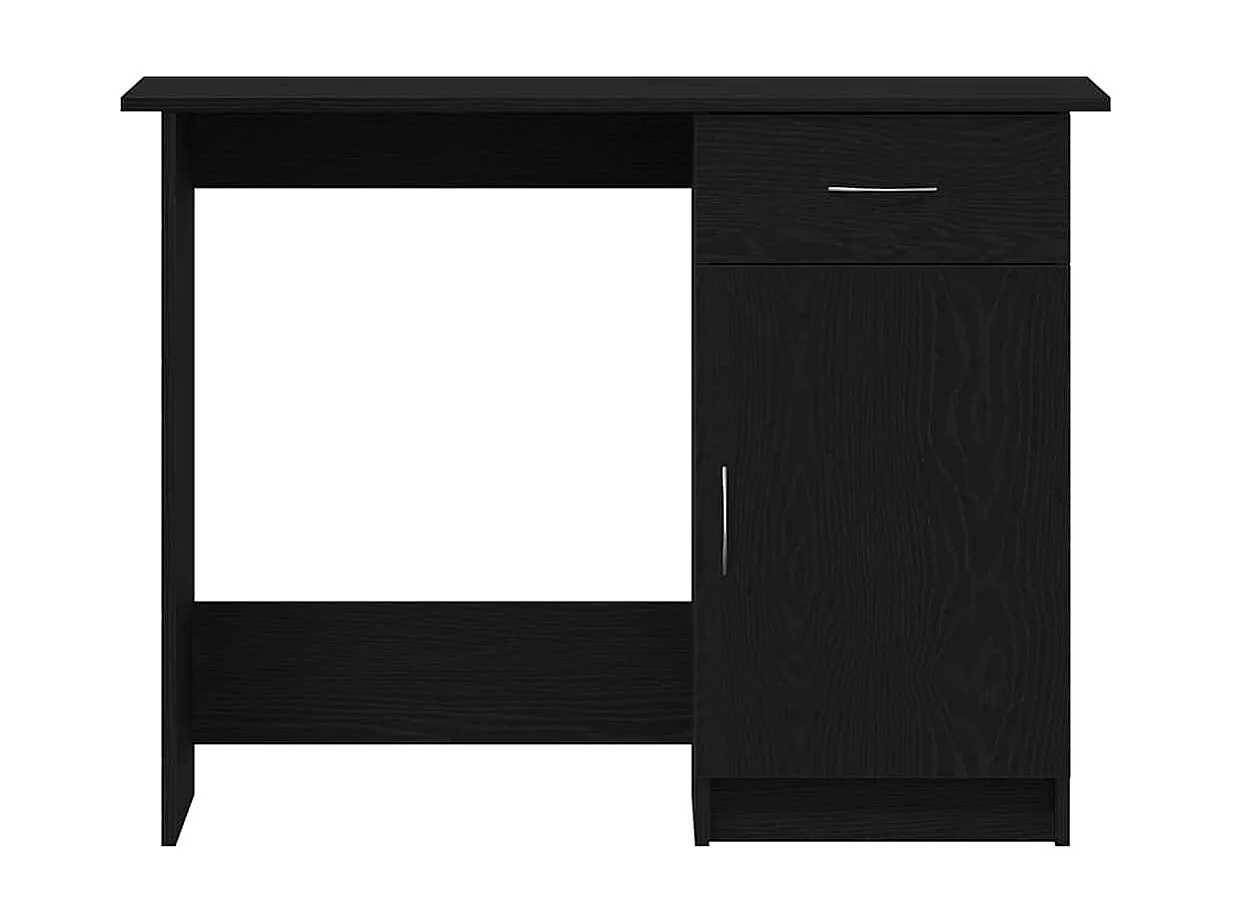 Bureau Chêne noir 100 x 50 x 76 cm Bois d'ingénierie
