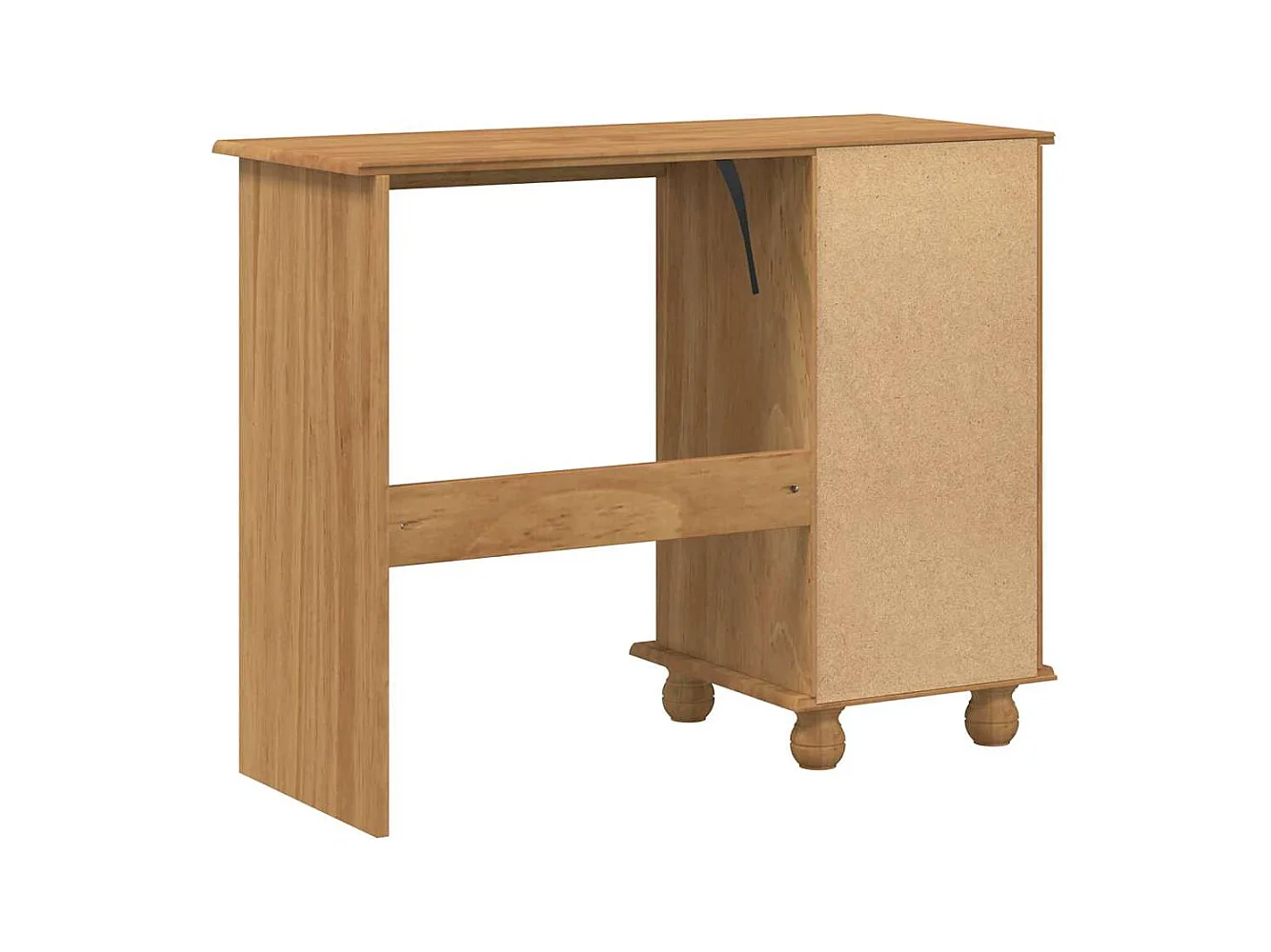 Bureau ASKIM Marron 95 x 40 x 75 cm Bois massif en pin