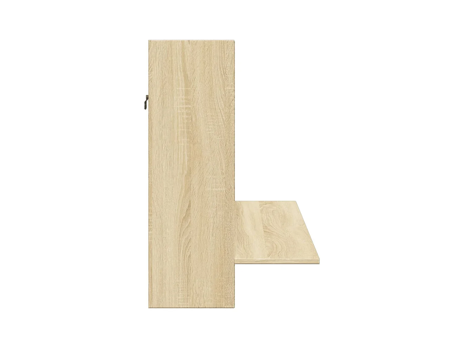 Escritorio de pared de roble Sonoma 105x48x75 cm madera de ingeniería
