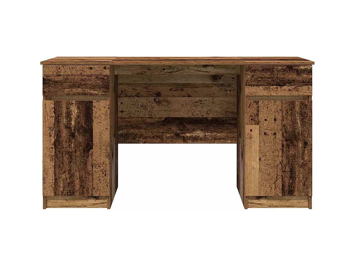 Scrivania in legno antico 140 x 49 x 76 cm Legno ingegnerizzato