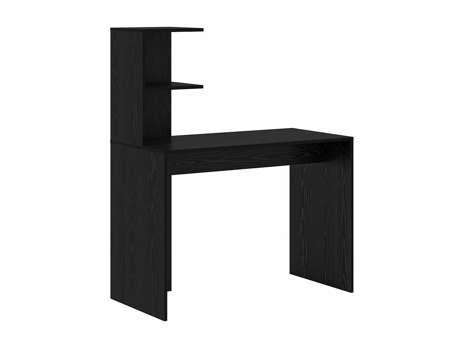 Bureau Chêne noir 102 x 50 x 124 cm Bois d'ingénierie