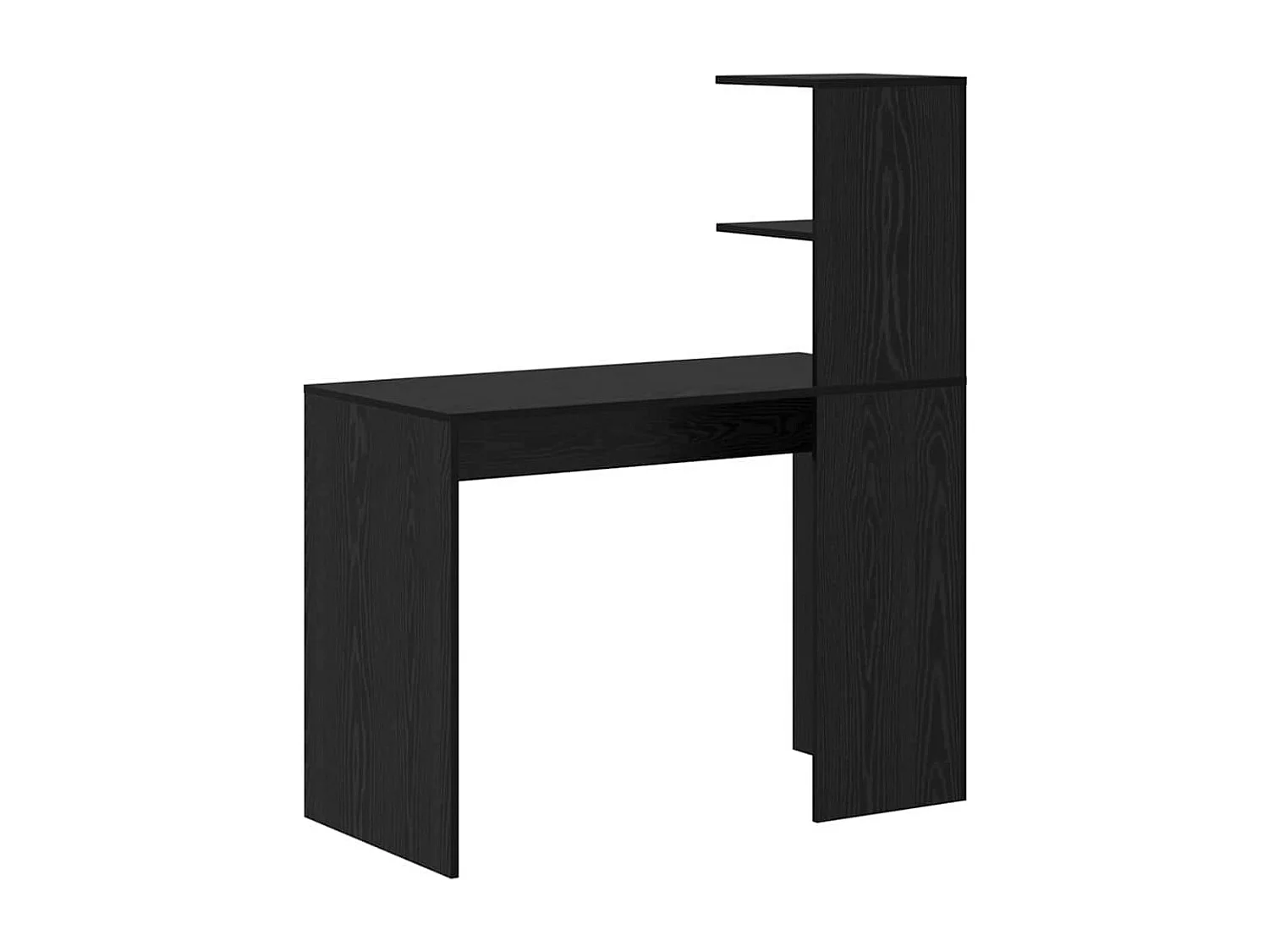 Bureau Chêne noir 102 x 50 x 124 cm Bois d'ingénierie