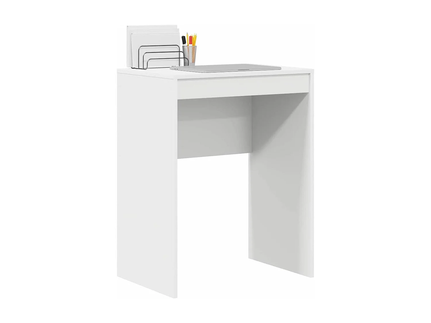 Bureau Blanc 60 x 40 x 76 cm Bois d'ingénierie