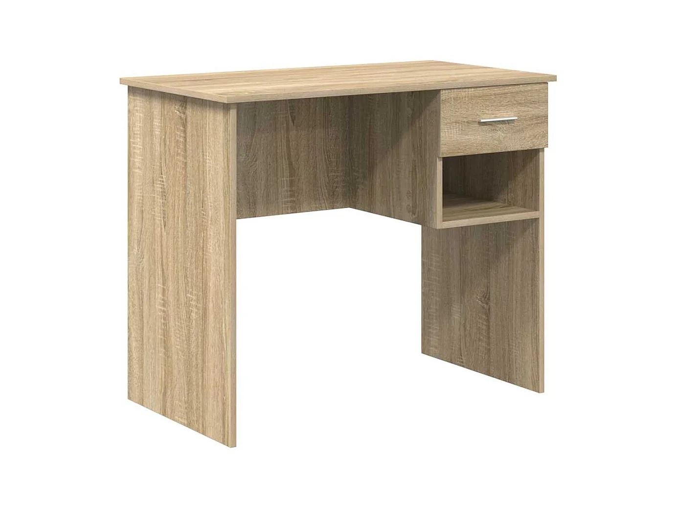Bureau Chêne sonoma 90 x 49.5 x 75 cm Bois d'ingénierie