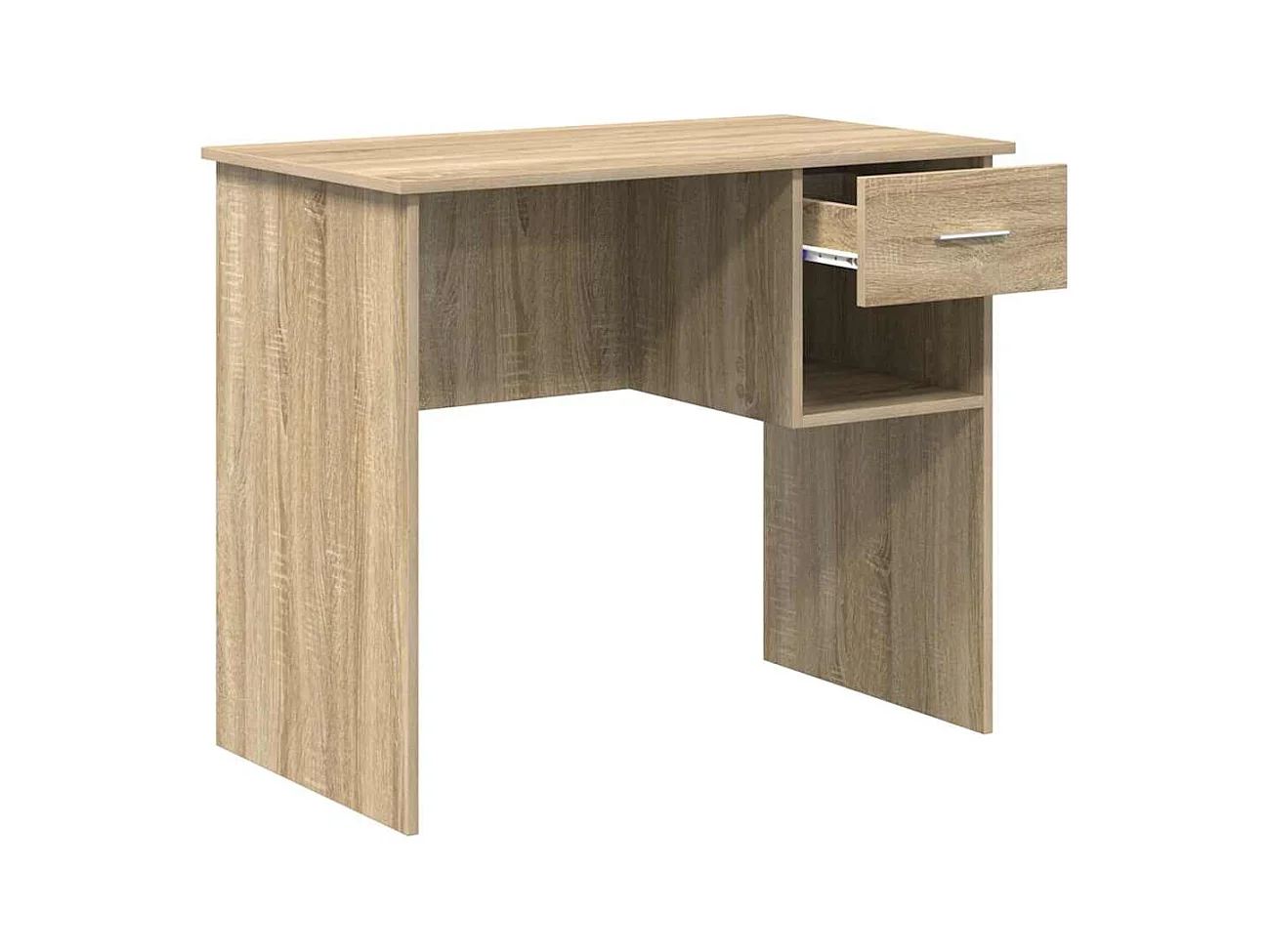 Bureau Chêne sonoma 90 x 49.5 x 75 cm Bois d'ingénierie