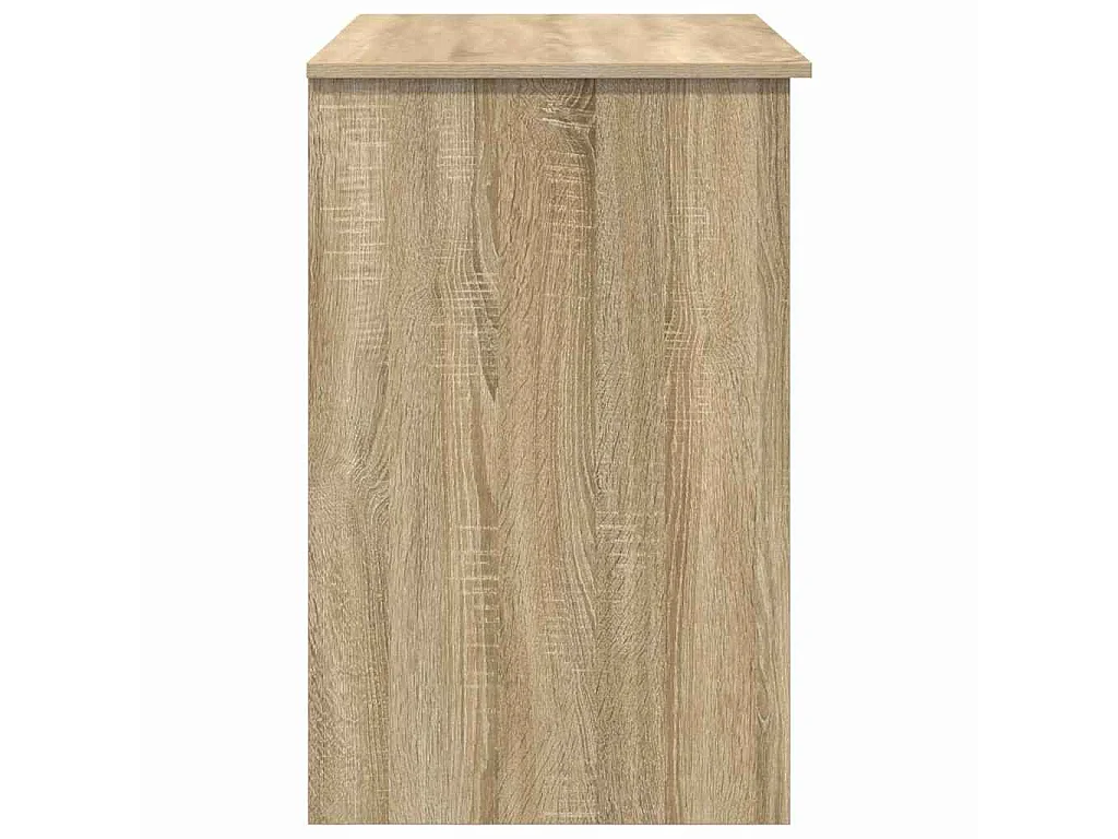 Schreibtisch aus Sonoma-Eiche, 90 x 49,5 x 75 cm, Holzwerkstoff