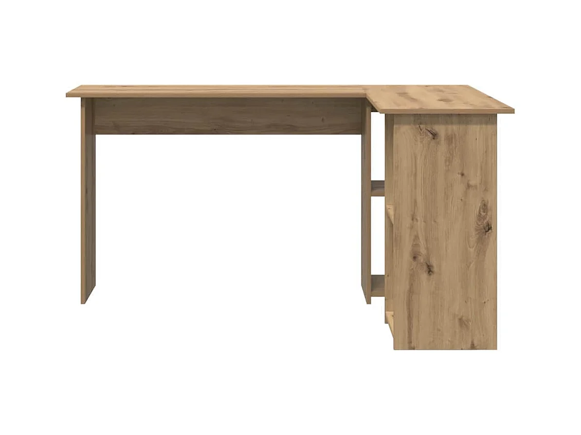 Bureau chêne artisanal 142 x 102 x 73 cm Bois d'ingénierie