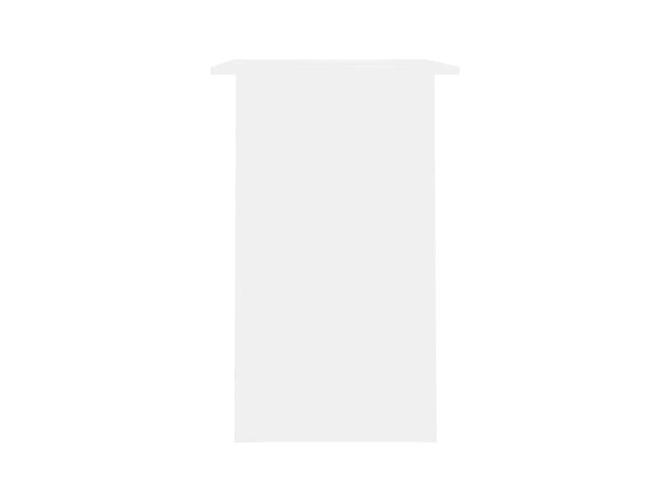 Escritorio blanco 90x50x74 cm Madera de ingeniería