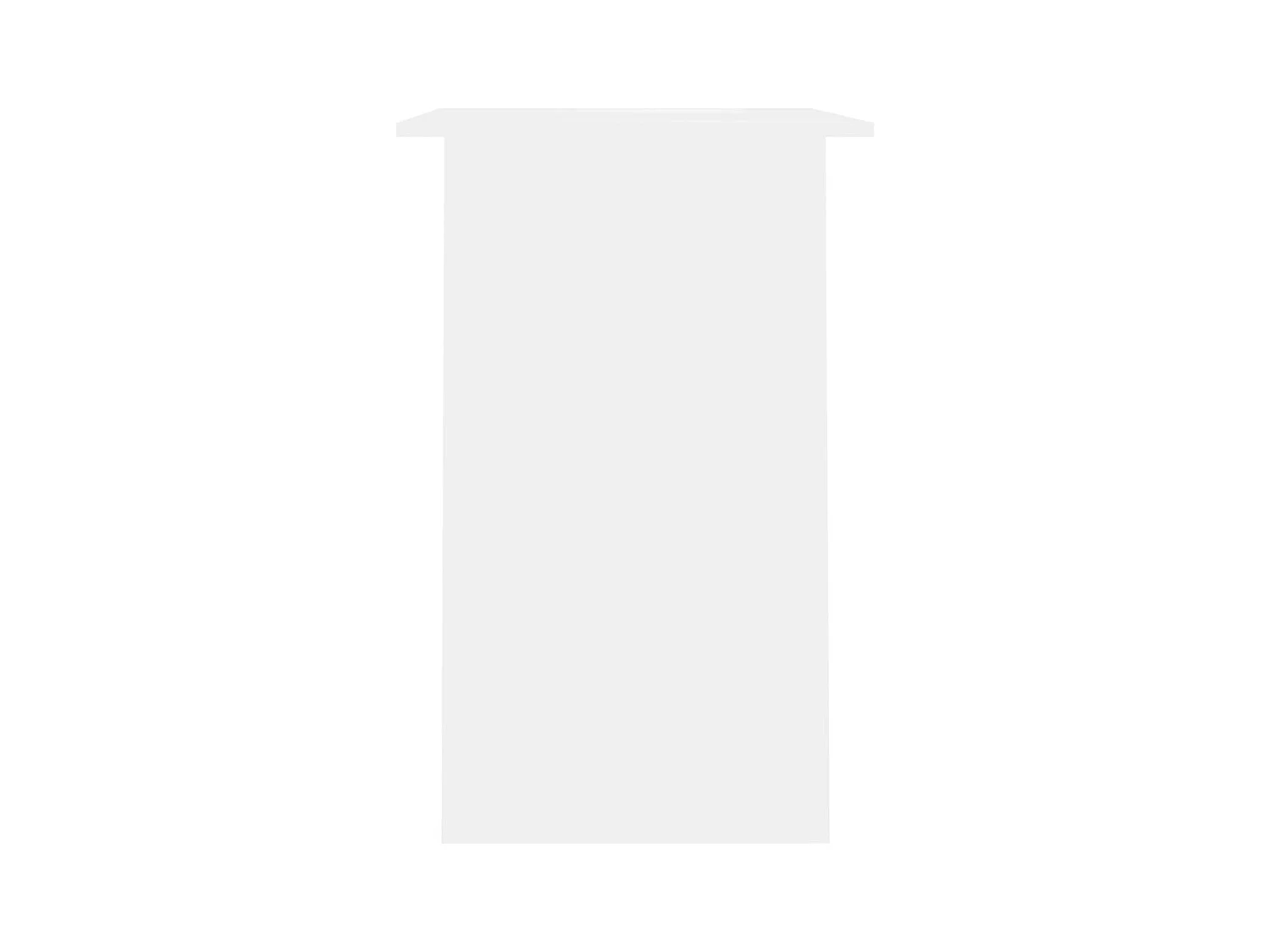 Escritorio blanco 90x50x74 cm Madera de ingeniería