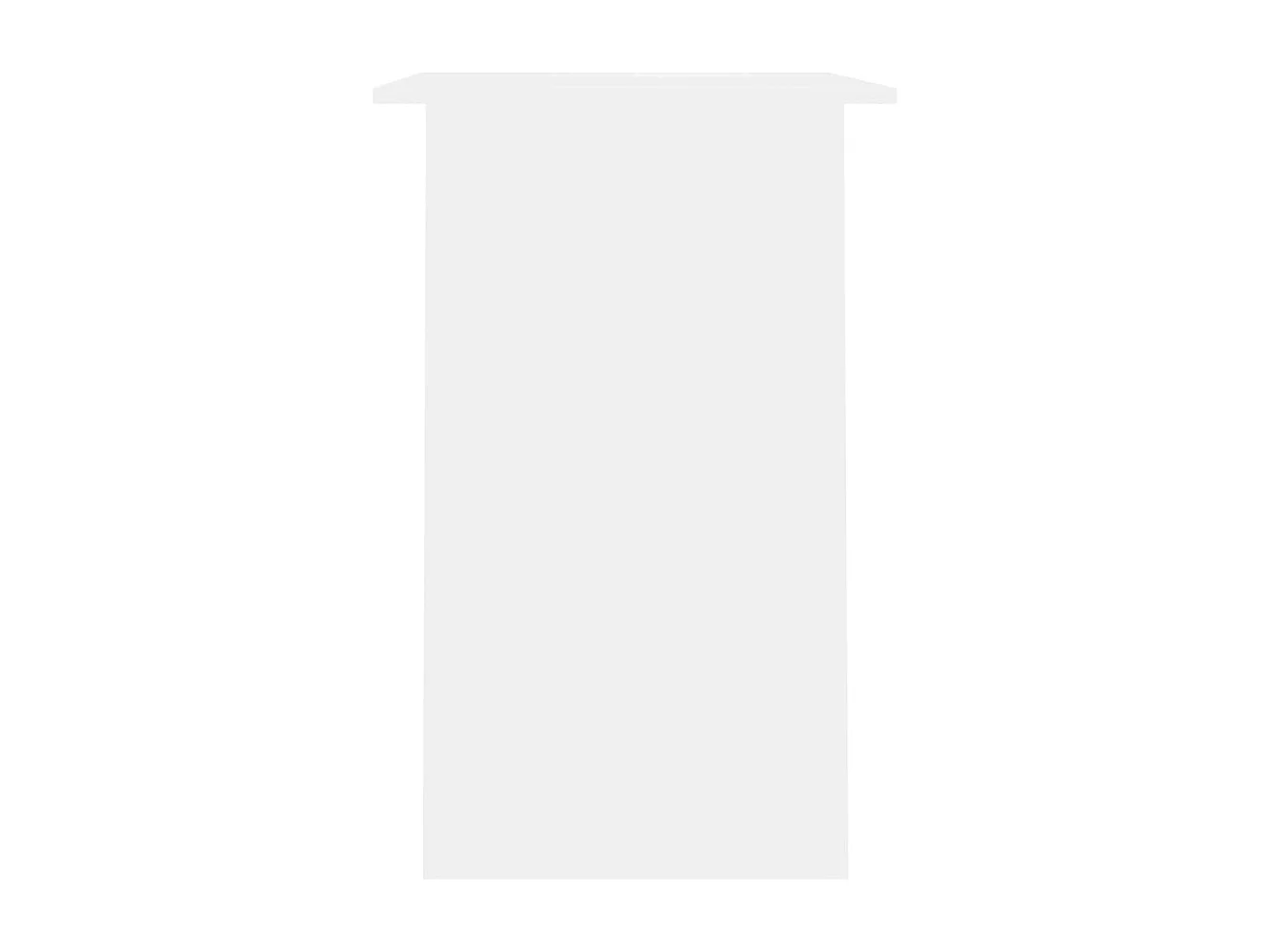 Escritorio blanco 90x50x74 cm Madera de ingeniería