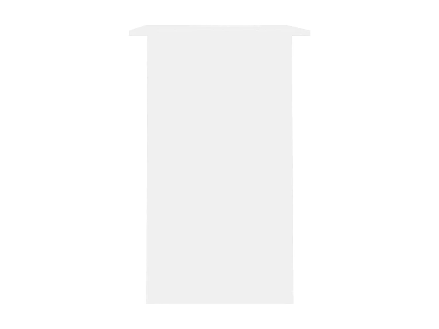 Escritorio blanco 90x50x74 cm Madera de ingeniería