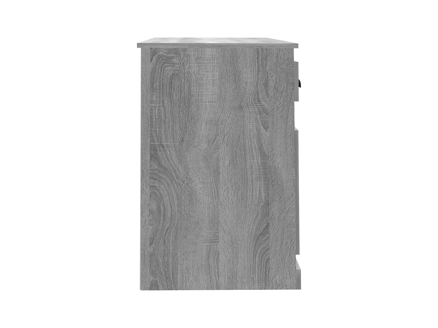 Bureau met lade Sonoma grijs 115x50x75 cm bewerkt hout