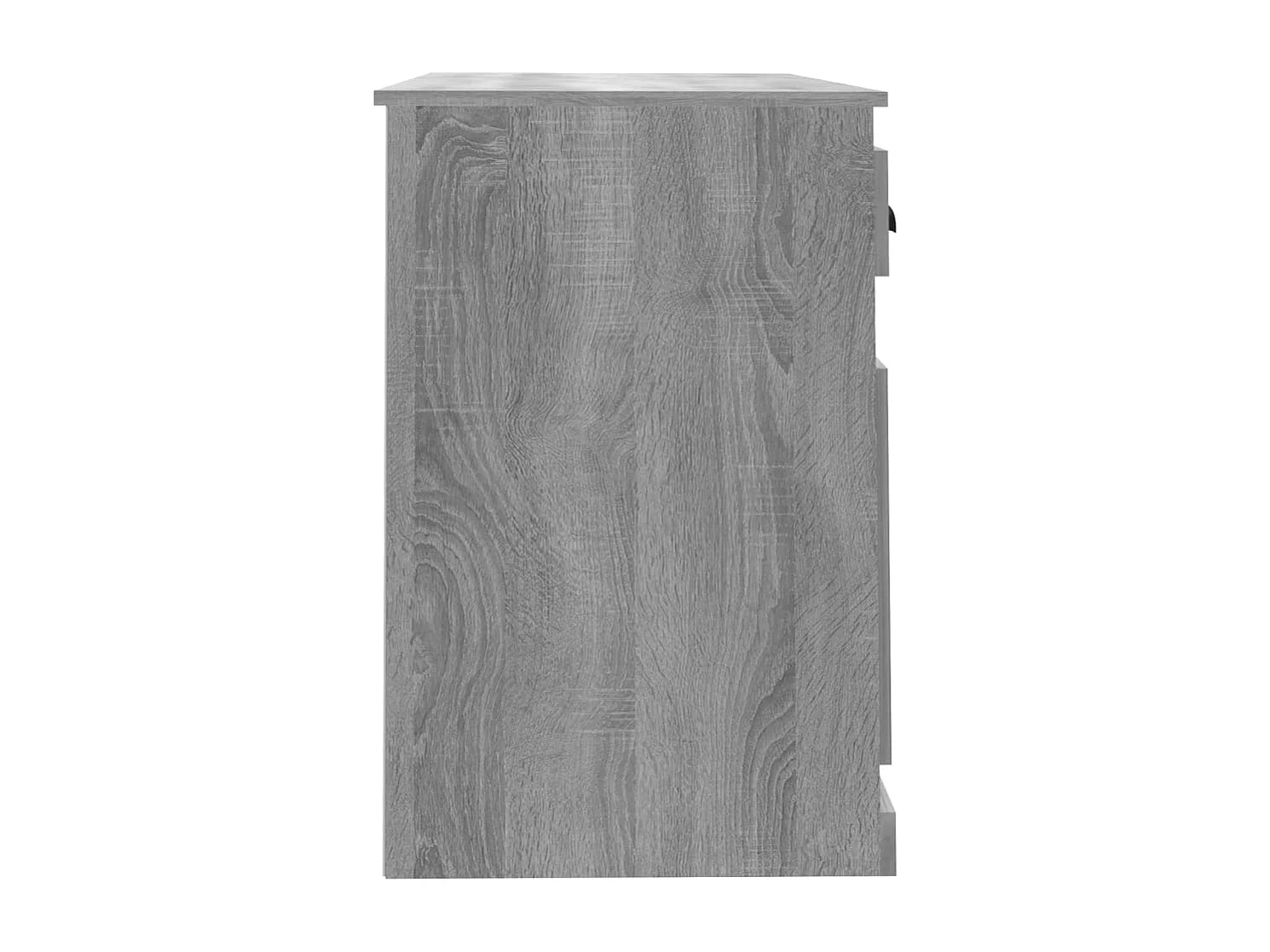 Escritorio con cajón Sonoma gris 115x50x75 cm madera de ingeniería