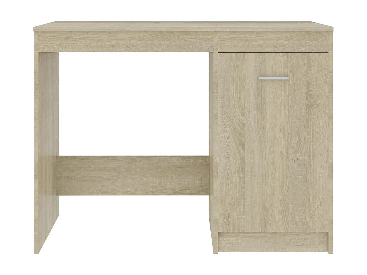 Scrivania in rovere Sonoma 100x50x76 cm in legno ingegnerizzato