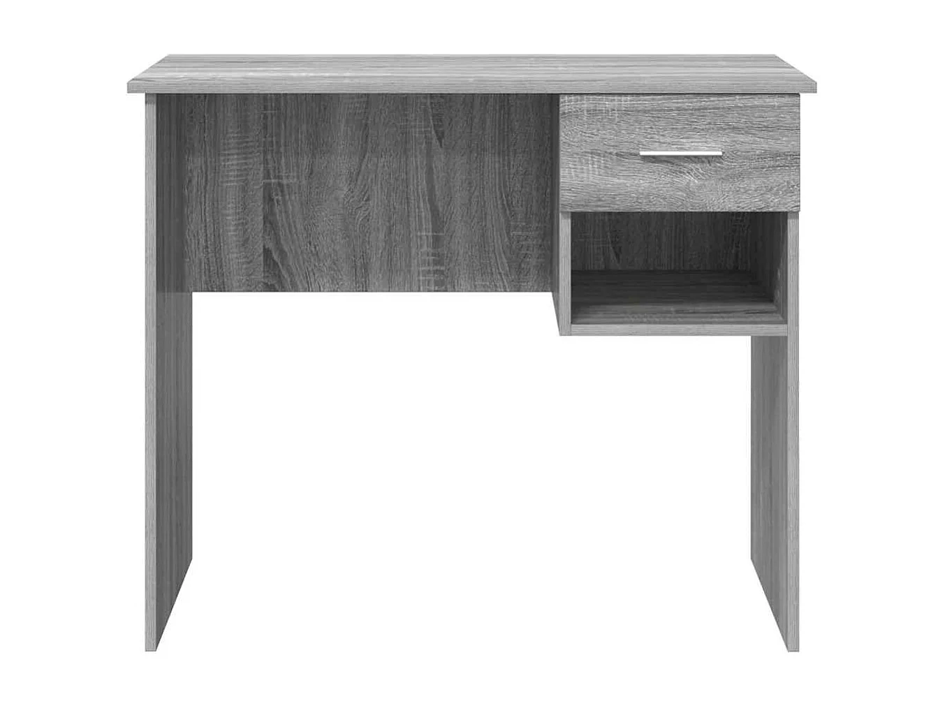 Bureau Sonoma gris 90 x 49.5 x 75 cm Bois d'ingénierie