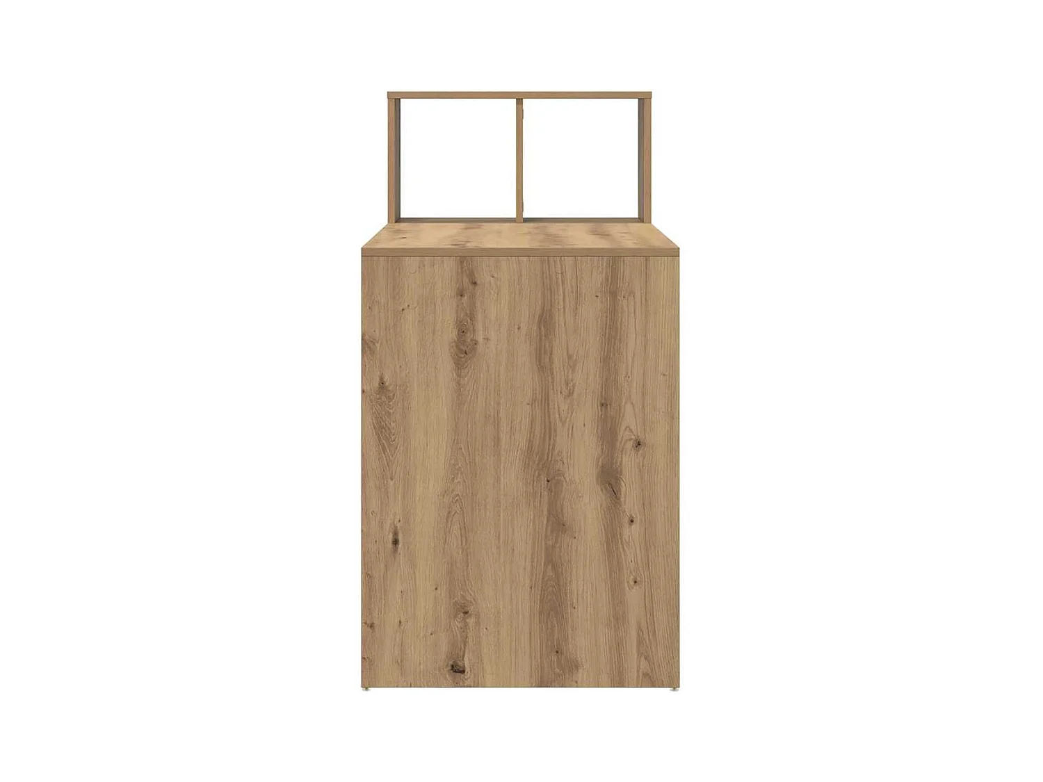 Handgemaakt eikenhouten bureau 108 x 55 x 103,5 cm, bewerkt hout