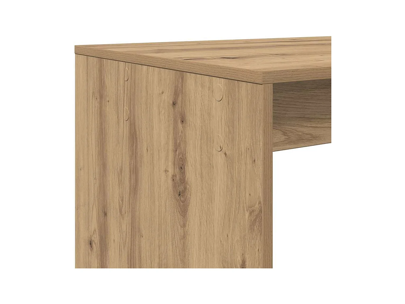 Bureau Chêne artisanal 108 x 55 x 103,5 cm Bois d'ingénierie