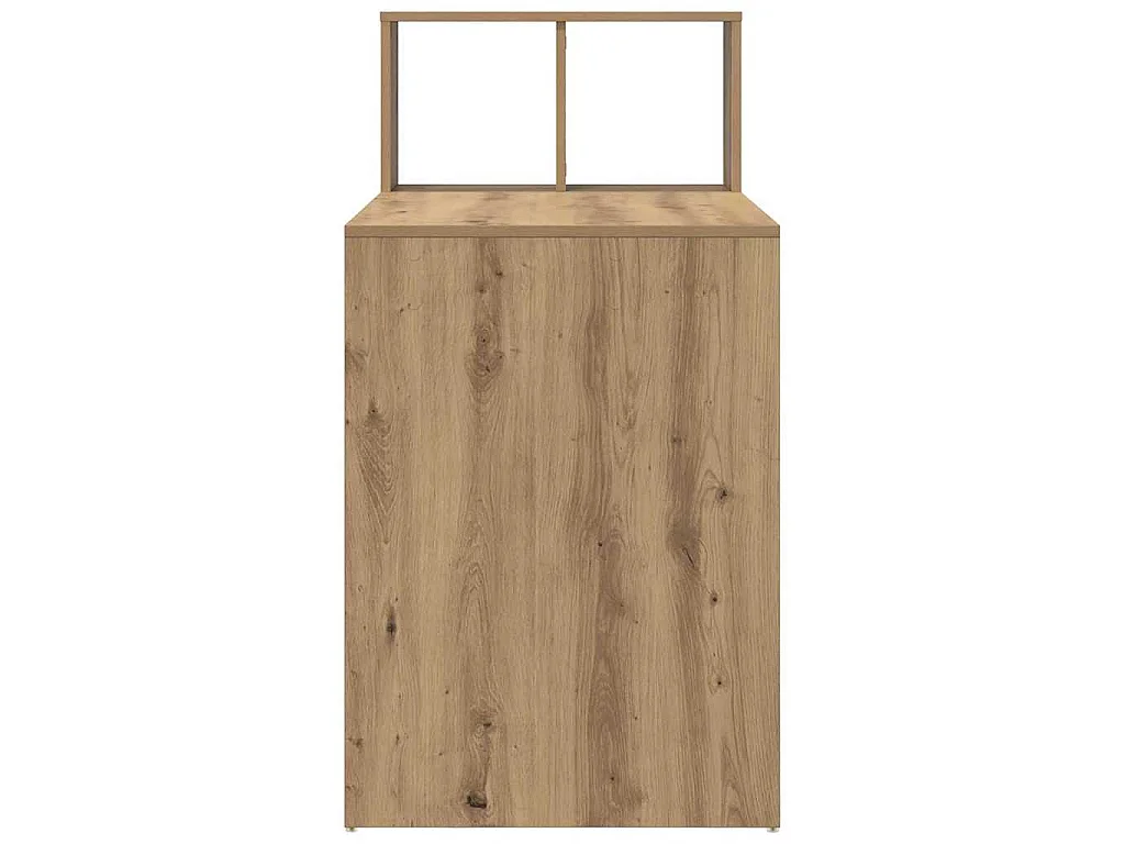 Handgefertigter Schreibtisch aus Eiche, 108 x 55 x 103,5 cm, Holzwerkstoff