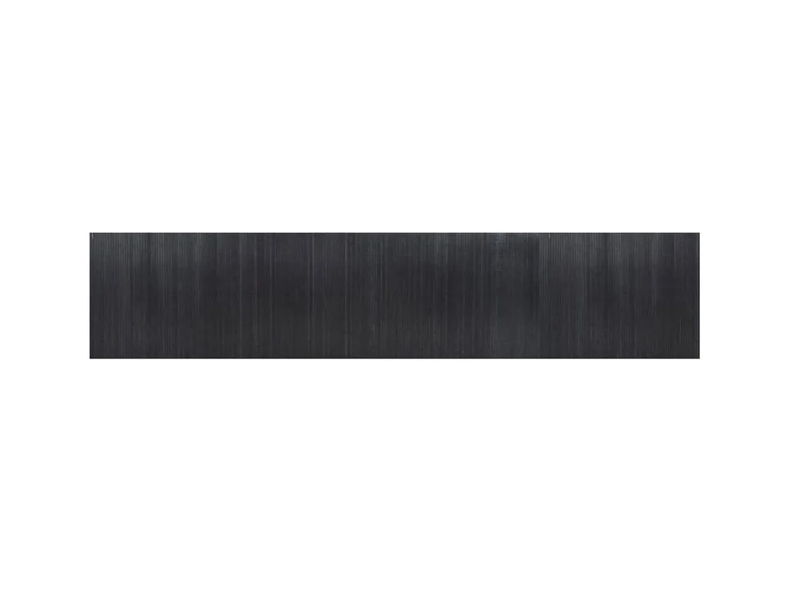 Grijze scheidingswand 165x800 cm bamboe