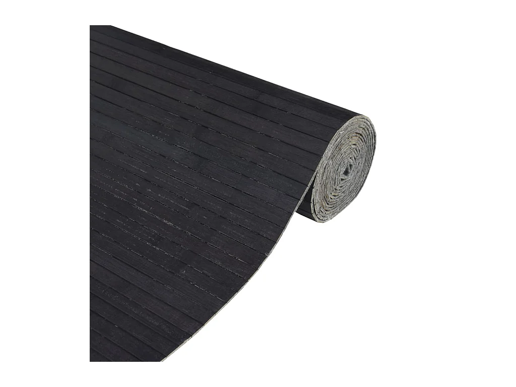 Grijze scheidingswand 165x800 cm bamboe