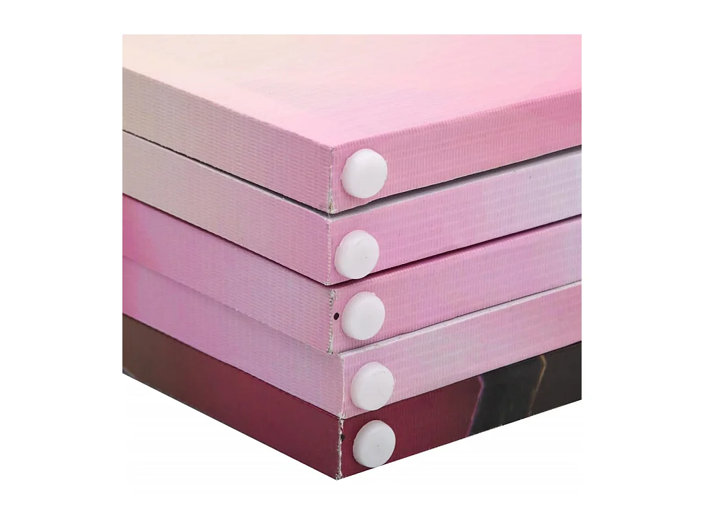 Faltbare Trennwand 200 x 170 cm Flower