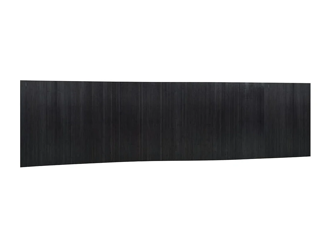 Parete divisoria nera 165x800 cm in bambù