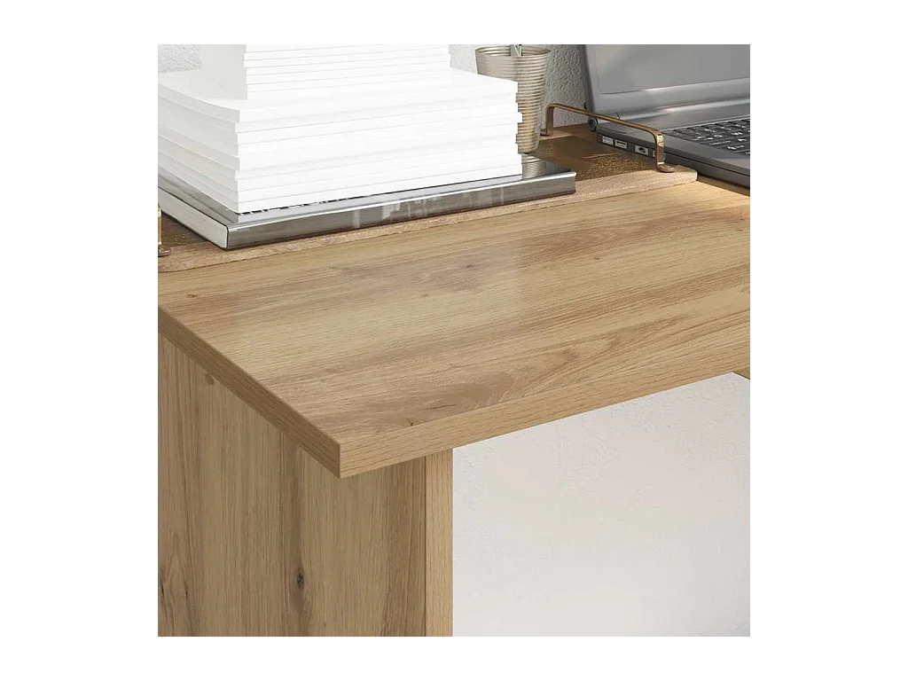 Scrivania artigianale in rovere 100 x 50 x 76 cm Legno ingegnerizzato