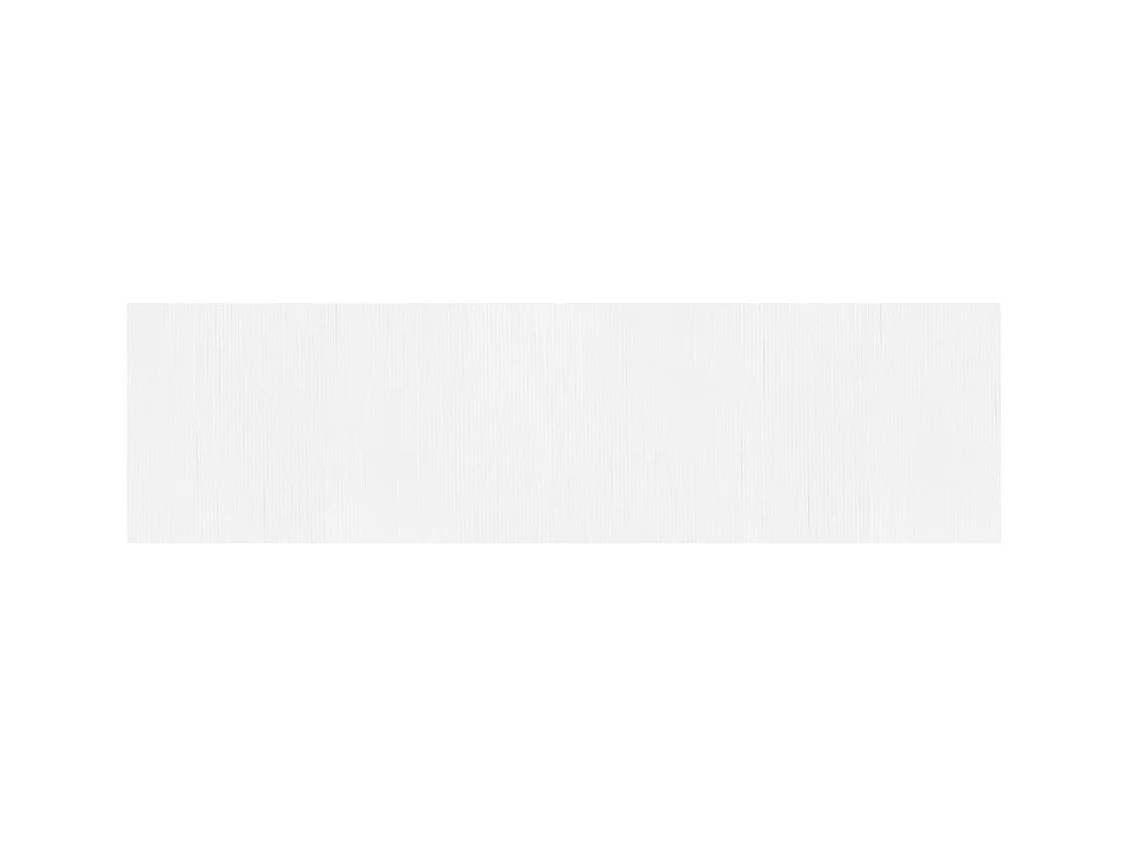 Cloison de séparation blanc 165x600 cm bambou