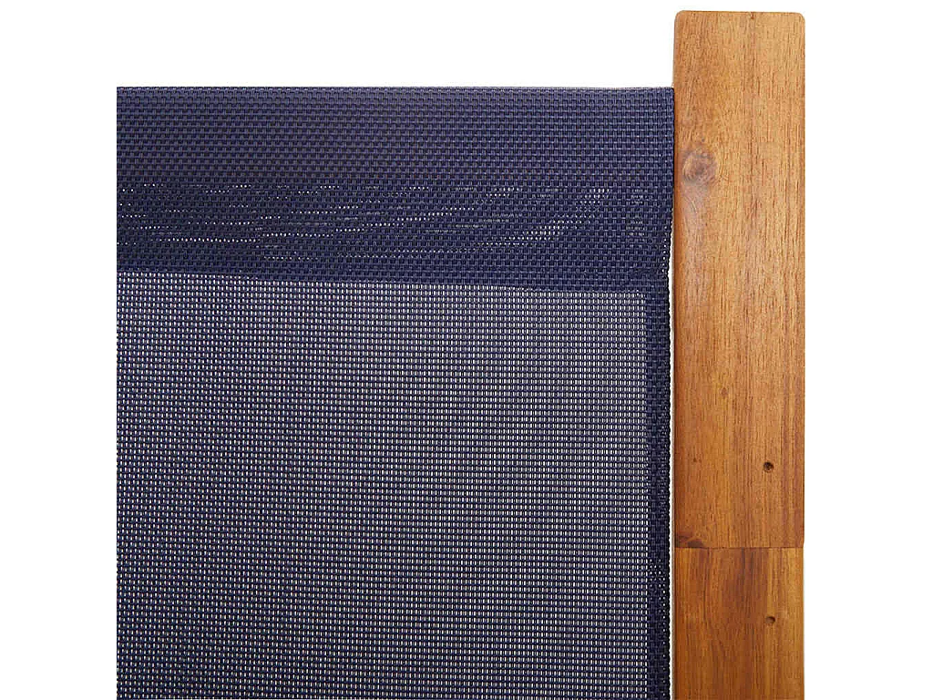 Mampara divisoria de 6 paneles azul oscuro 420x180 cm
