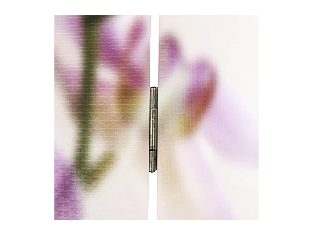 Faltbare Trennwand 120 x 170 cm Flower