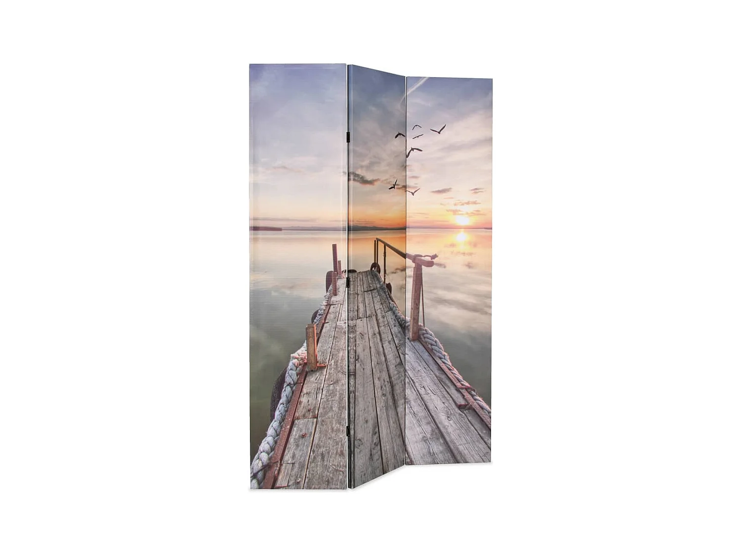 Faltbare Trennwand 120 x 170 cm Lake