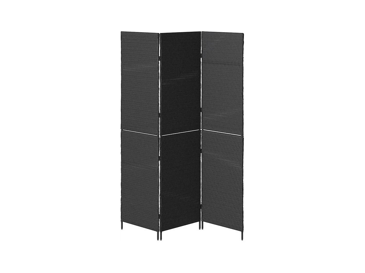 Paravent Noir 146 x 180 cm. polyrotin