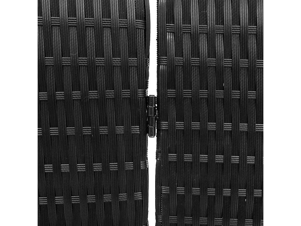 Paravent Noir 146 x 180 cm. polyrotin