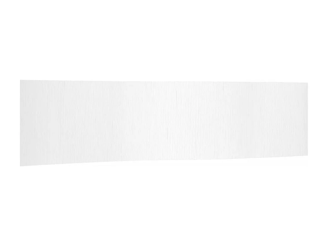 Parete divisoria bianca 165x800 cm in bambù