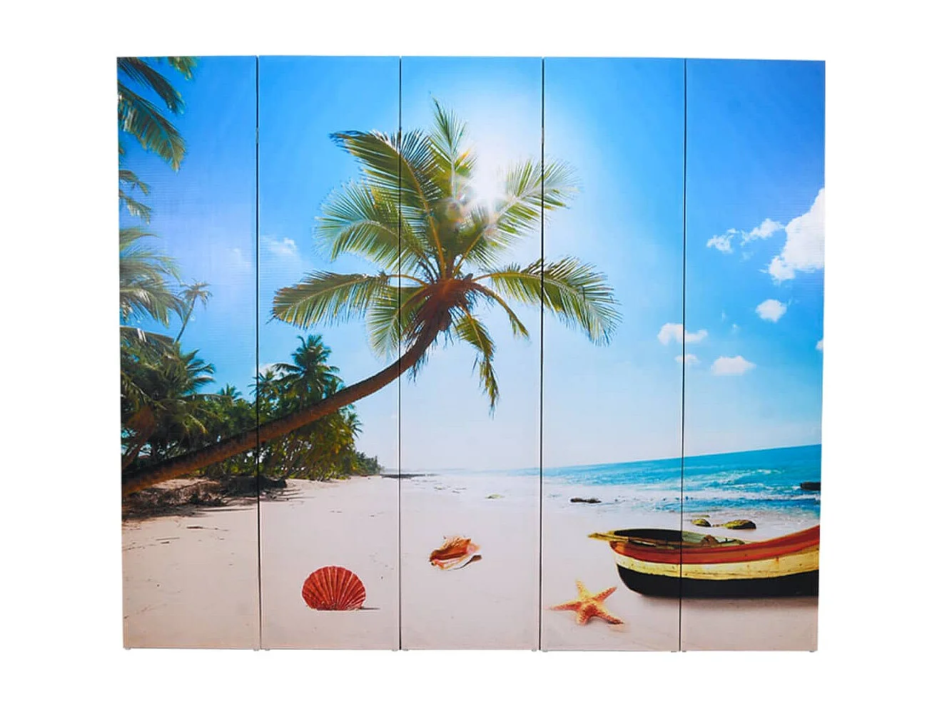 Parete divisoria pieghevole 200 x 170 cm Beach