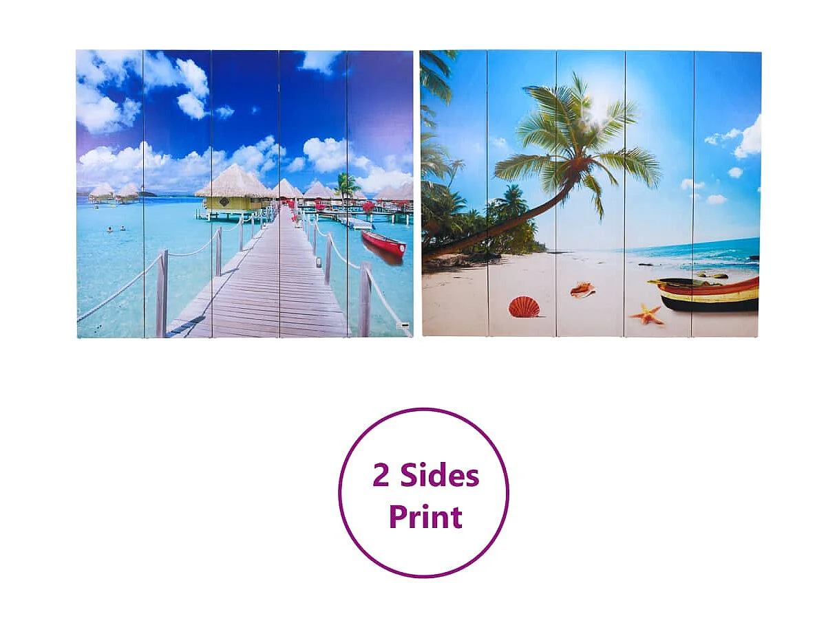 Parete divisoria pieghevole 200 x 170 cm Beach