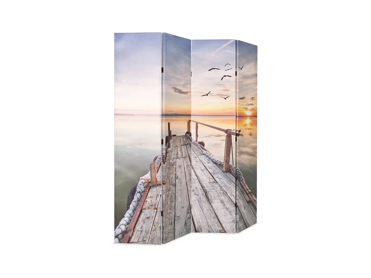 Faltbare Trennwand 160 x 170 cm Lake