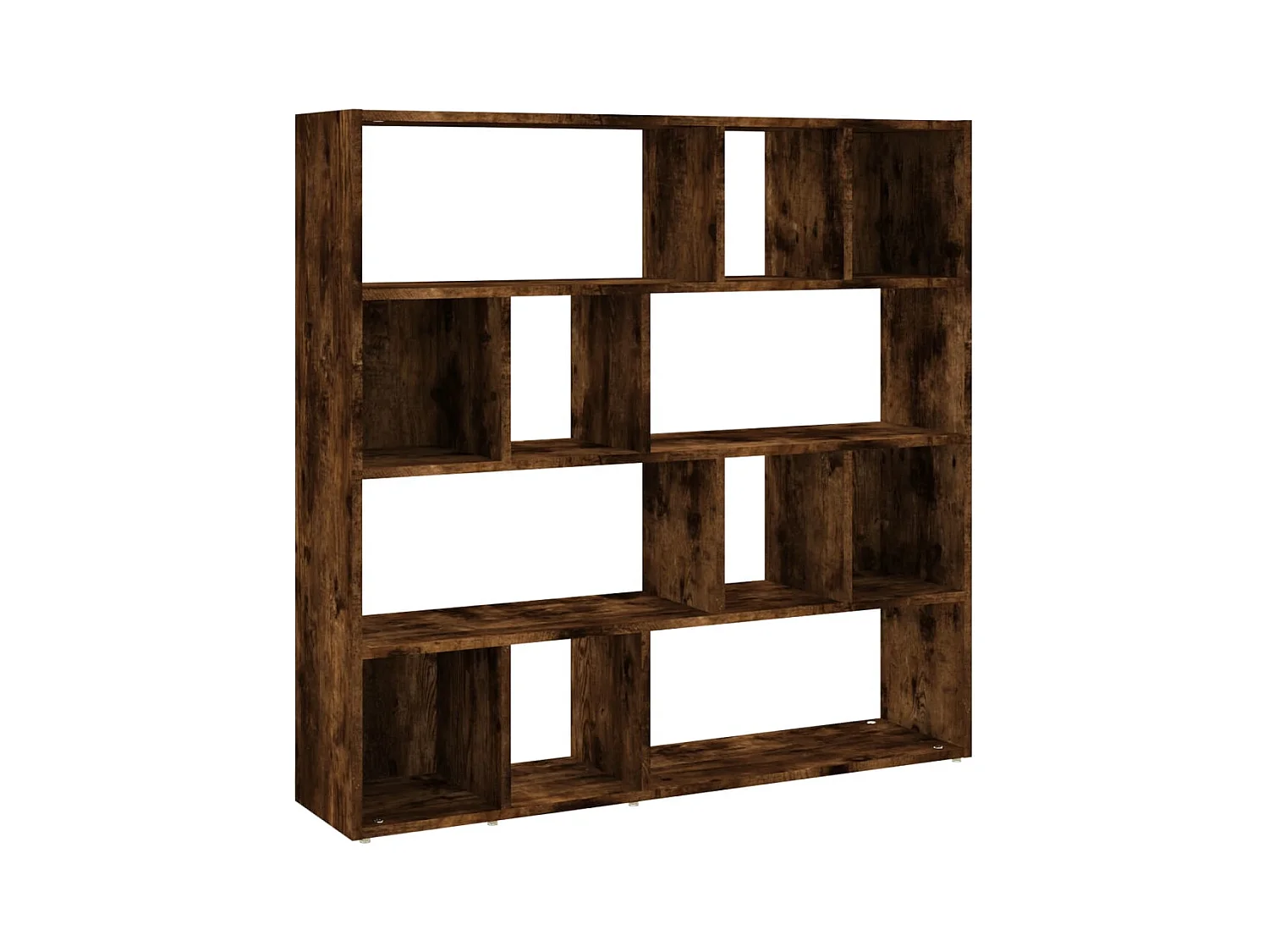 Bibliothèque/Séparateur de pièce Chêne fumé 105x24x102 cm