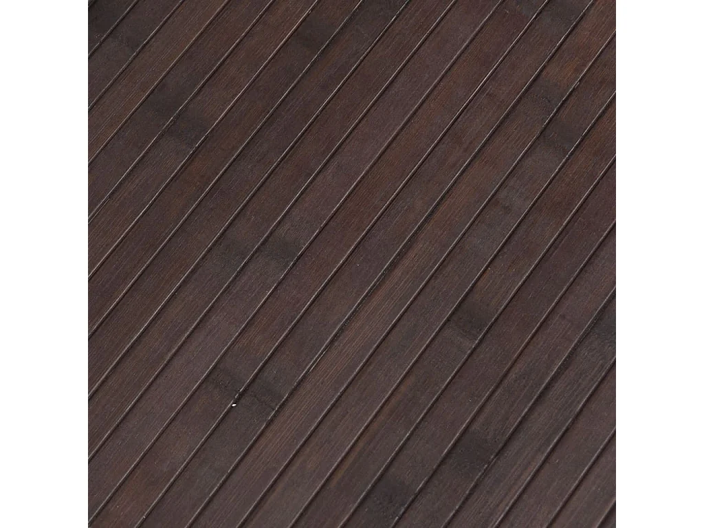 Parete divisoria marrone scuro 165x800 cm in bambù