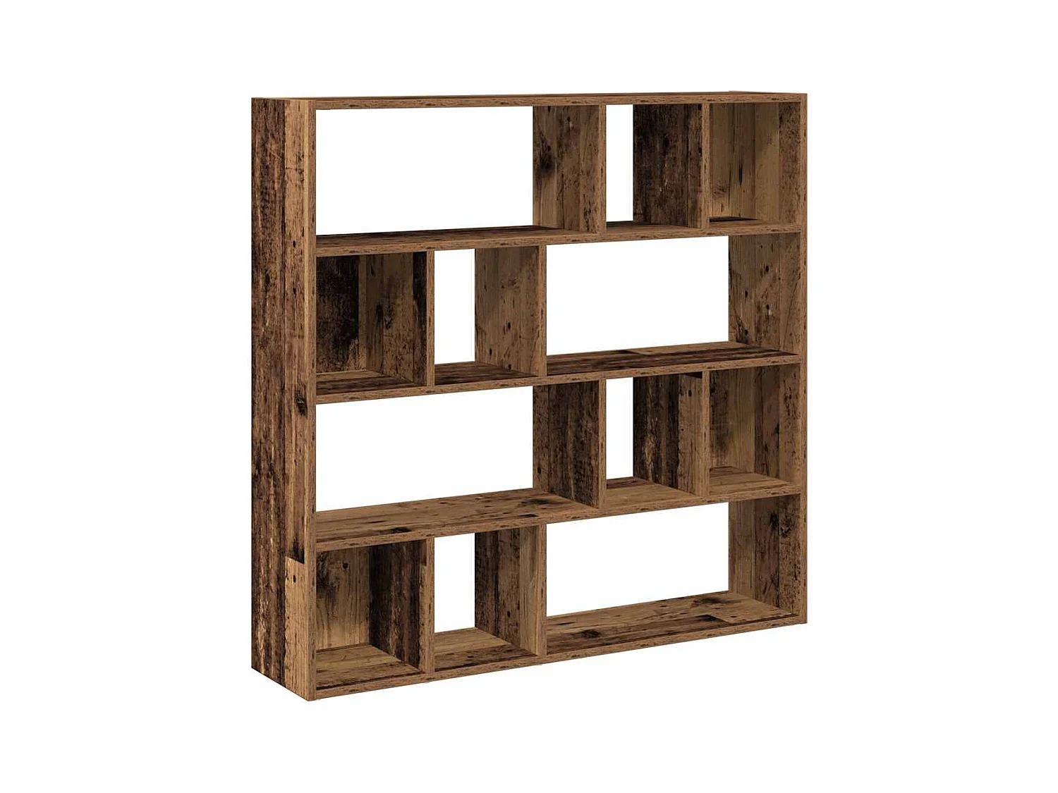 Bibliothèque/Séparateur de pièce vieux bois 105x24x102 cm